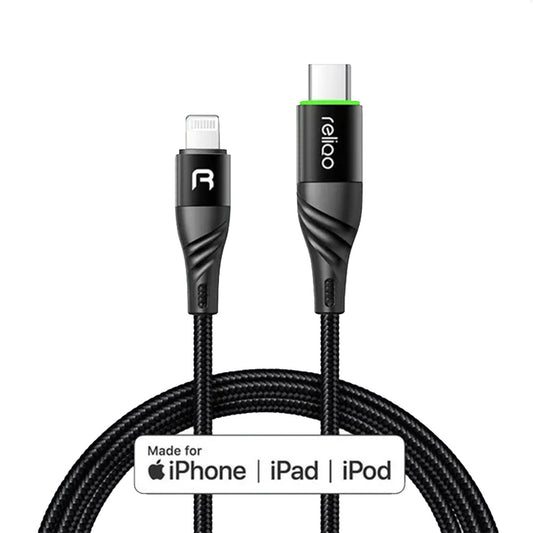 Cable para iPhone MFI Desconexión Automática  (Tipo C a Lightning 1.2m)