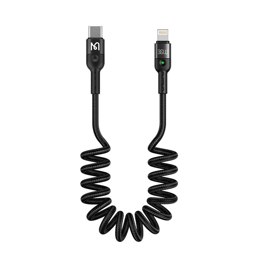 Cable Omega Tipo C a Lightning 36W PD 1.8m